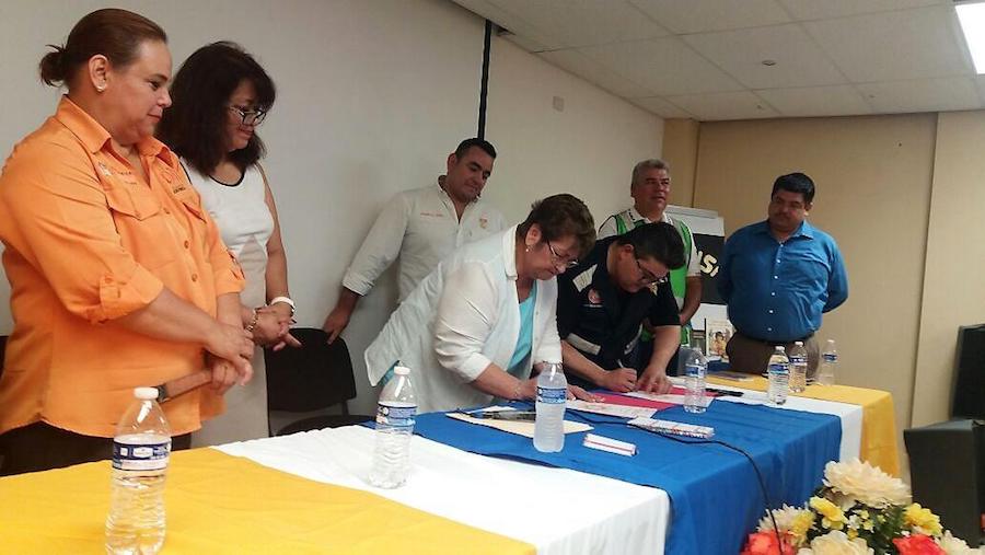 Reafirma UMPC Cultura por la Protección Civil con UNISON