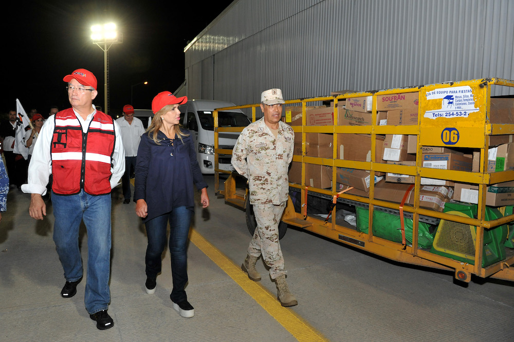 A Morelos envió la Gobernadora Pavlovich equipo médico para afectados por el sismo A Morelos envió la Gobernadora Pavlovich equipo médico para afectados por el sismo