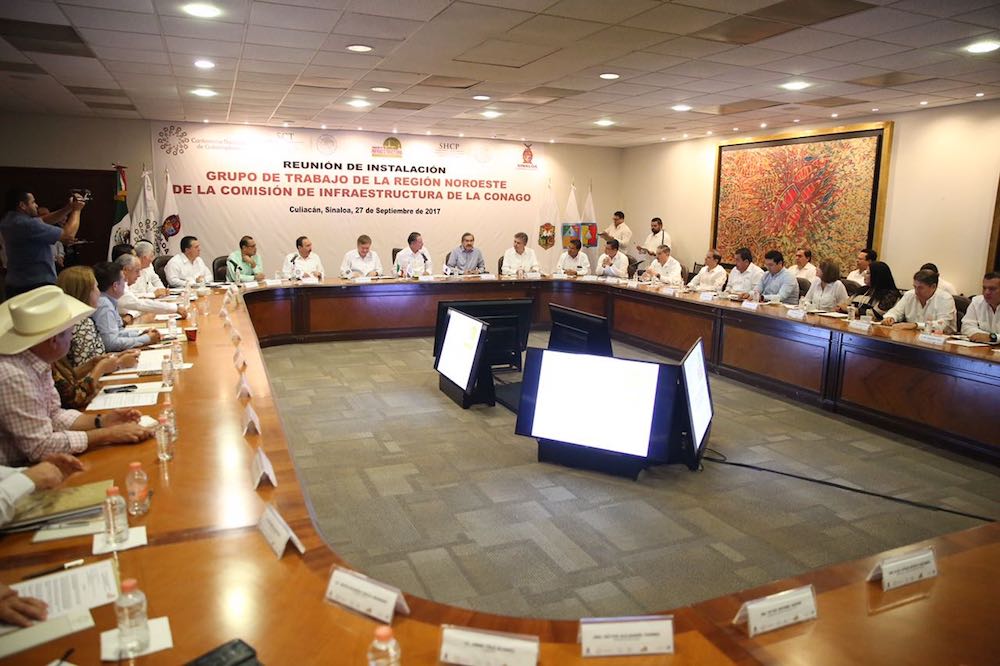 Se instaló Grupo de Trabajo Región Noroeste de la Comisión de Infraestructura de la CONAGO