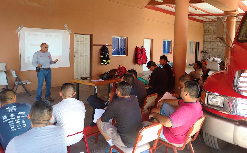 Inicia UMPC Academia de Bombero en Kino y Miguel Alemán