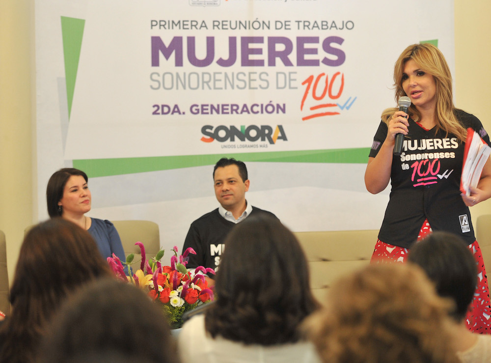 Supervisa Gobernadora Pavlovich proyectos de Mujeres Sonorenses de 100