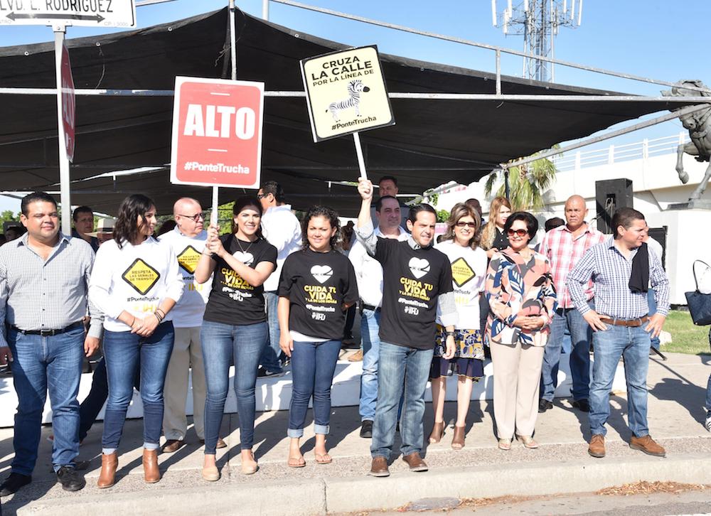 Maloro Acosta arranca la campaña vial “#Ponte Trucha”