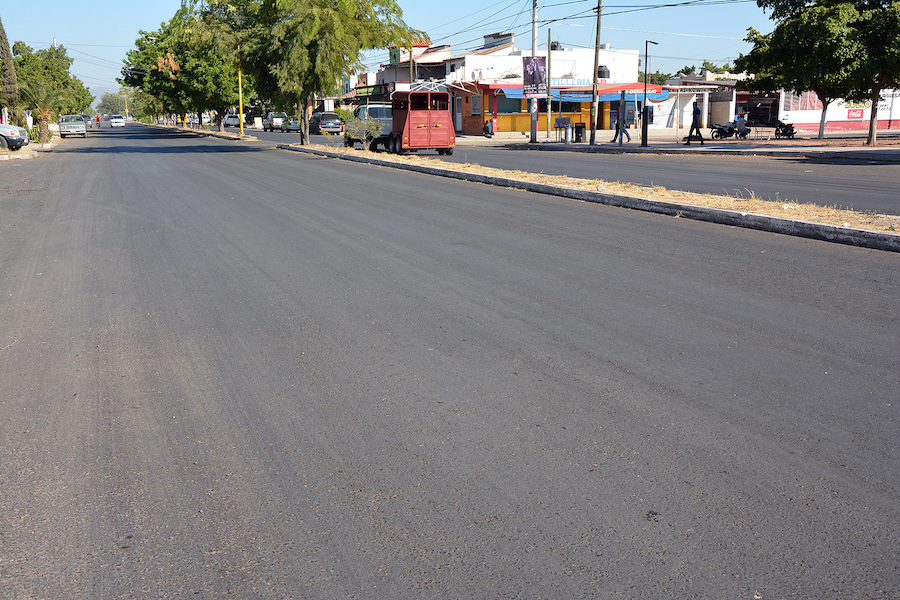 Avanza rehabilitación de calles en Cajeme