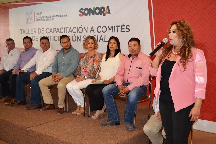 Capacita CECOP en Caborca a Comités de Participación Social de la región