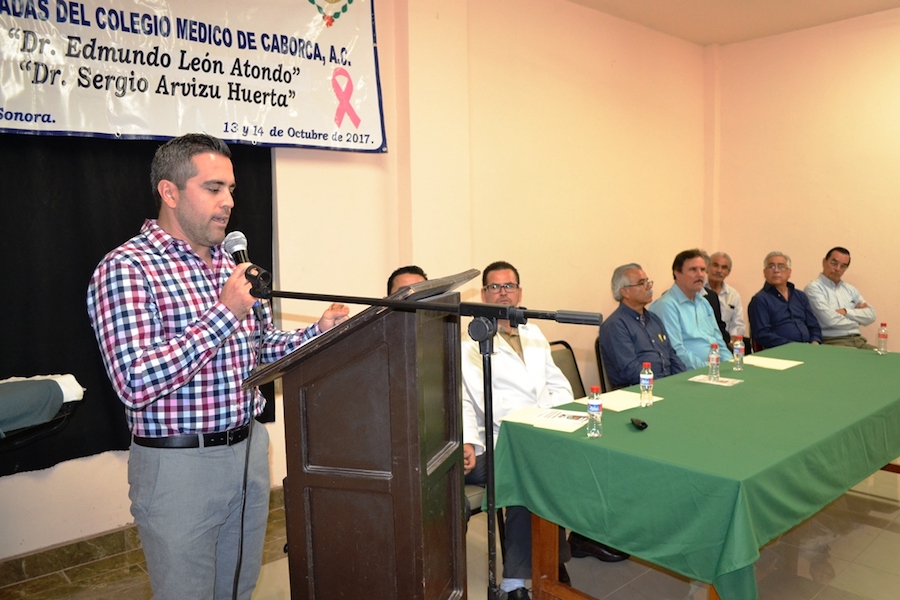 Realizan la XVIII Jornadas del Colegio Médico de Caborca