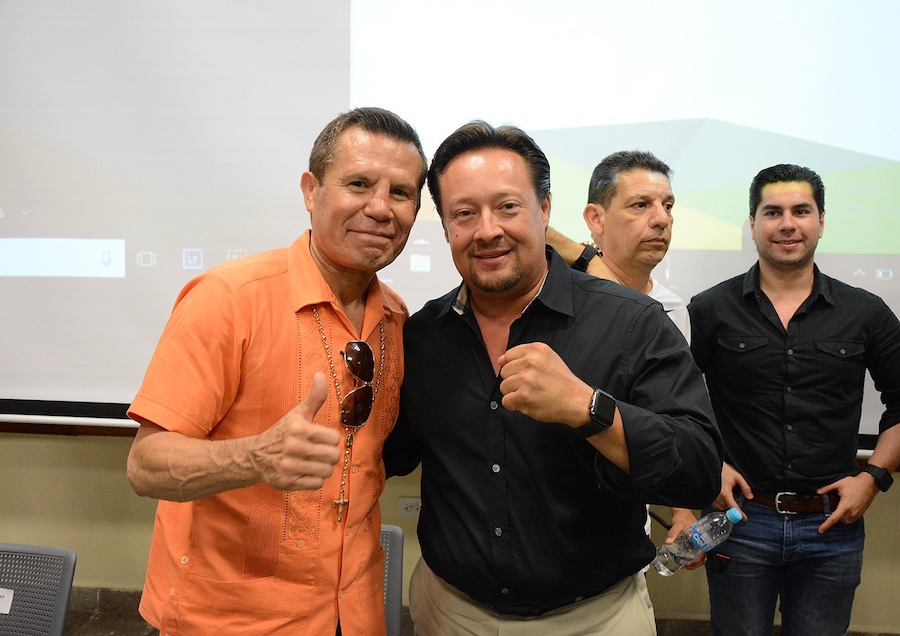 Invitan a conferencia de Julio César Chávez