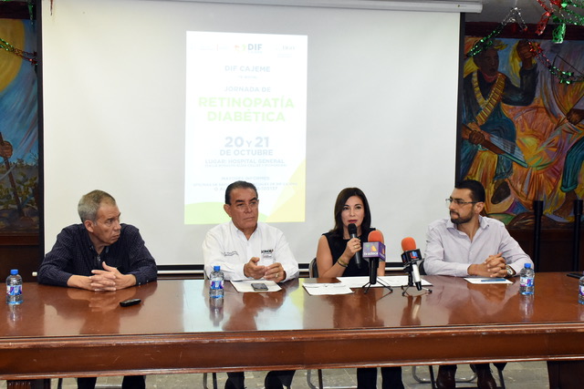INVITA DIF CAJEME A JORNADA DE RETINOPATÍA DIABÉTICA
