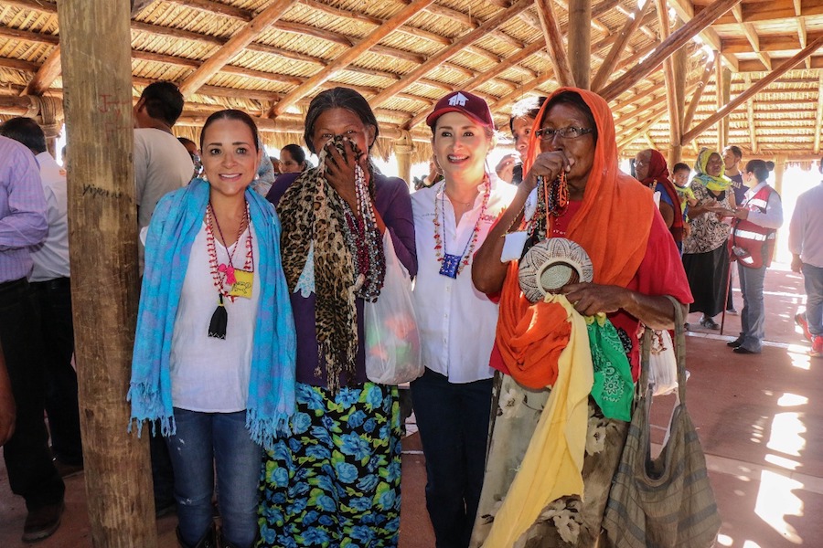 Gestiona Flor Ayala mejoras de vivienda y escuelas para Punta Chueca Gestiona Flor Ayala mejoras de vivienda y escuelas para Punta Chueca