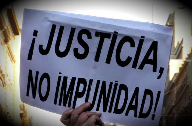 Urge reestablecer el estado de derecho y combatir la impunidad