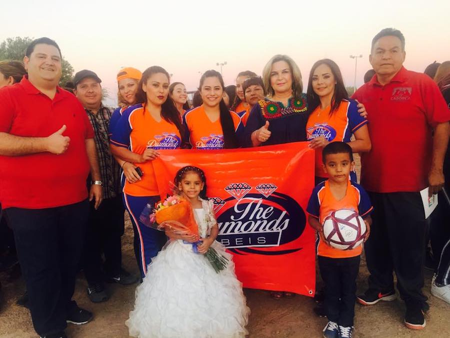 Inaugura Karina García liga femenil de Futbeis Inaugura Karina García liga femenil de Futbeis