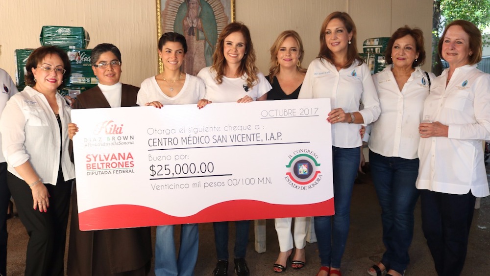 Nuestros abuelos tiene derecho a una vida digna: Sylvia Beltrones y Kiki Díaz Brown