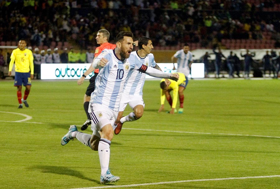 Messi lleva de la mano a Argentina a Rusia 2018
