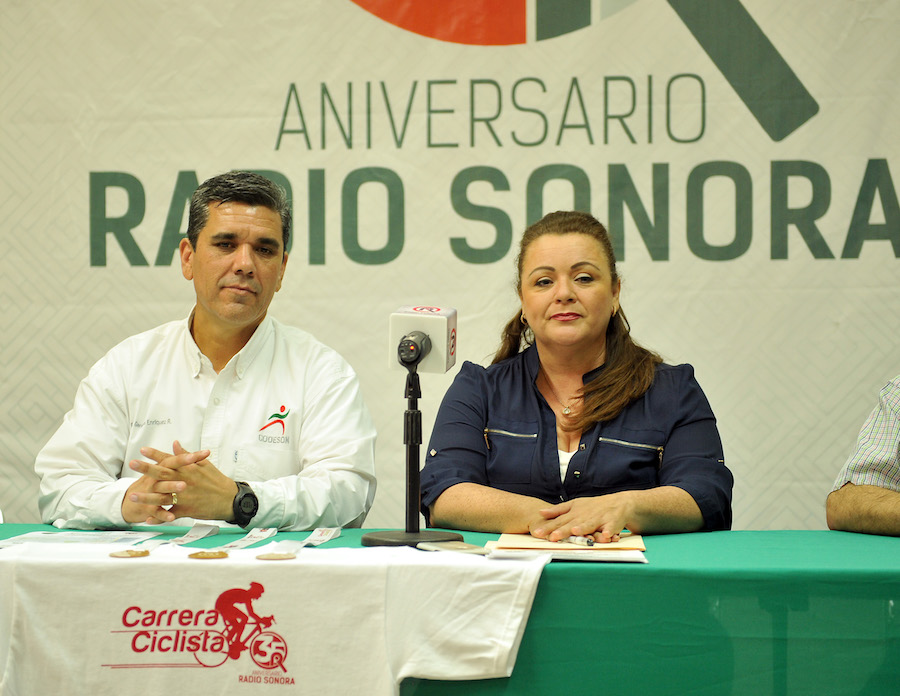 Realizará Radio Sonora paseo y carrera ciclista por su aniversario