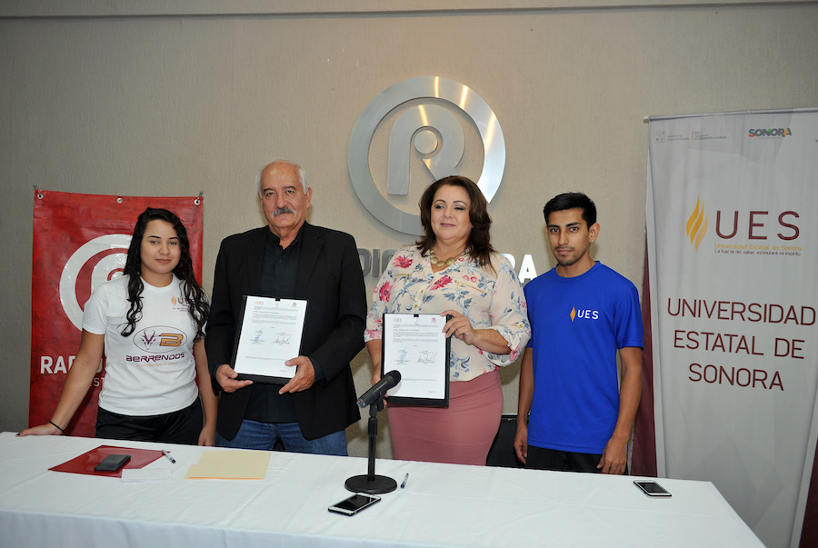 Radio Sonora integra programación incluyente mediante convenio con UES