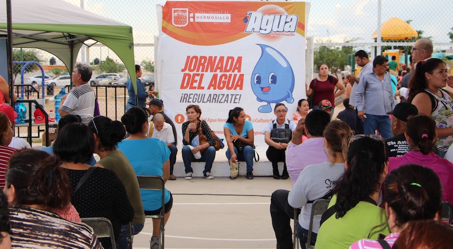 Agua de Hermosillo invita a su próxima jornada de regularización