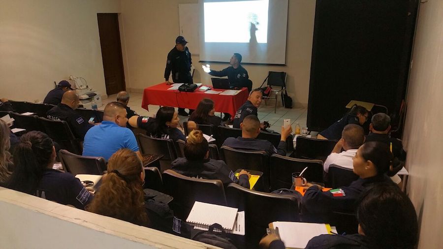 Reciben elementos policíacos de Caborca nueva capacitación Reciben elementos policíacos de Caborca nueva capacitación