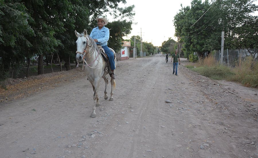 Agradecen habitantes del Campo 5 respaldo del alcalde Félix Chávez