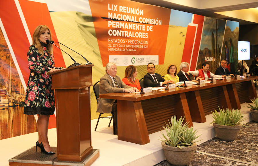 Reconoce SFP a Gobernadora Pavlovich por sistema anticorrupción