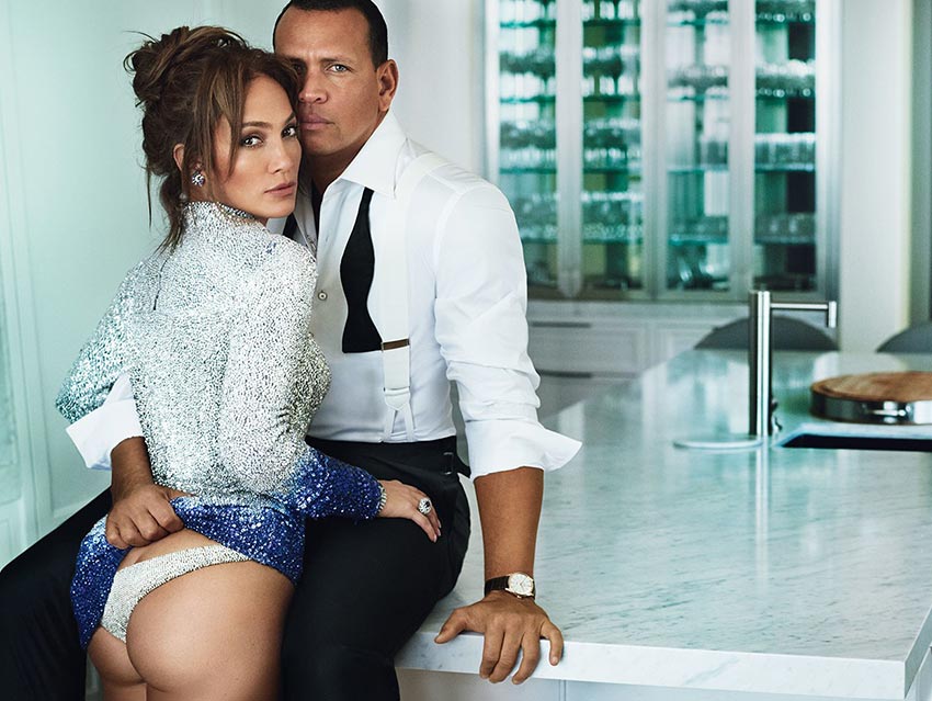 Jennifer Lopez y su candente foto con Alex Rodriguez