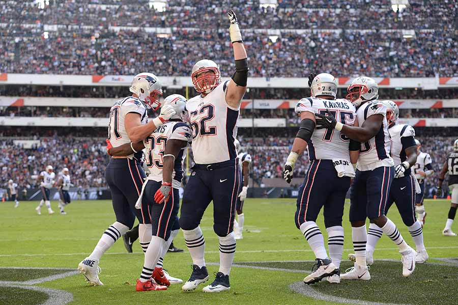 Patriotas apalean a los Raiders en el Azteca