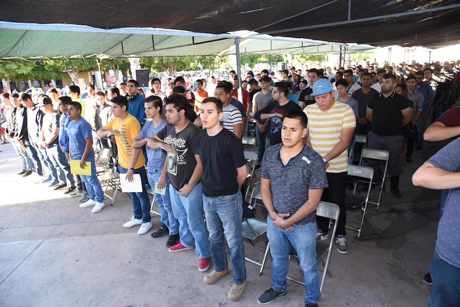 Realizan sorteo para la prestación del Servicio Militar Nacional