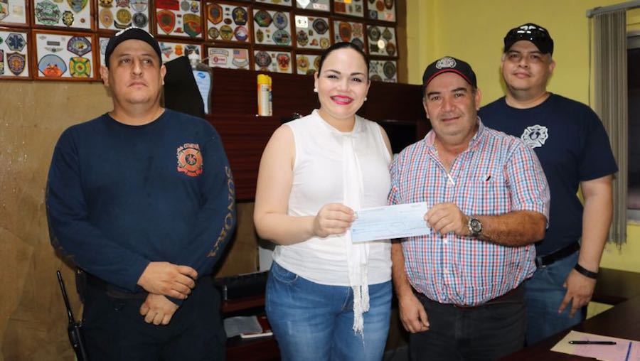 Suma Brenda Jaime a la labor de los bomberos en Cajeme