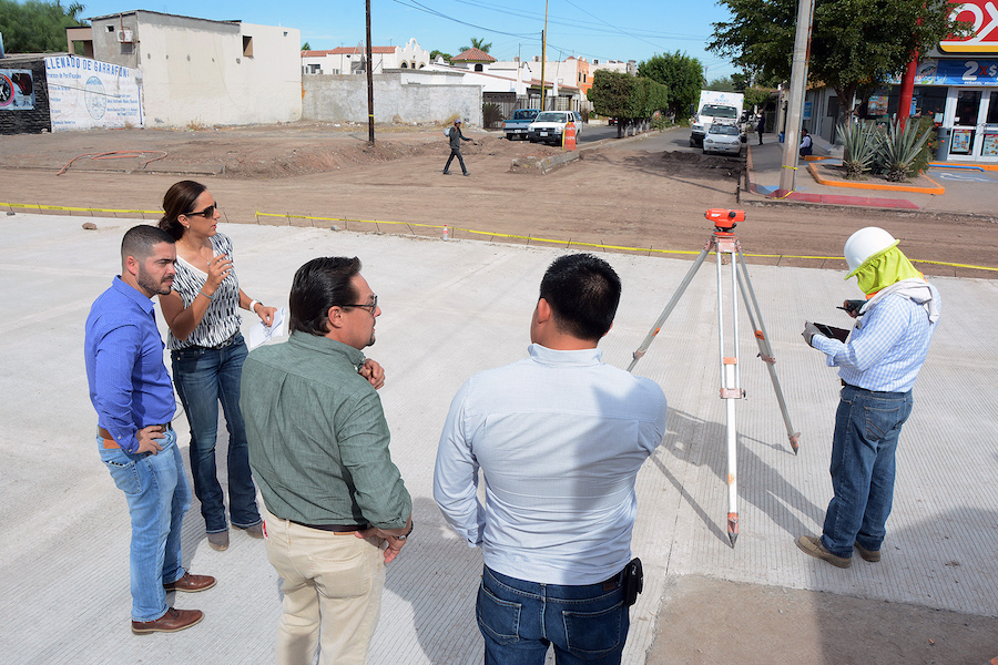 Supervisa FFC rehabilitación de calles