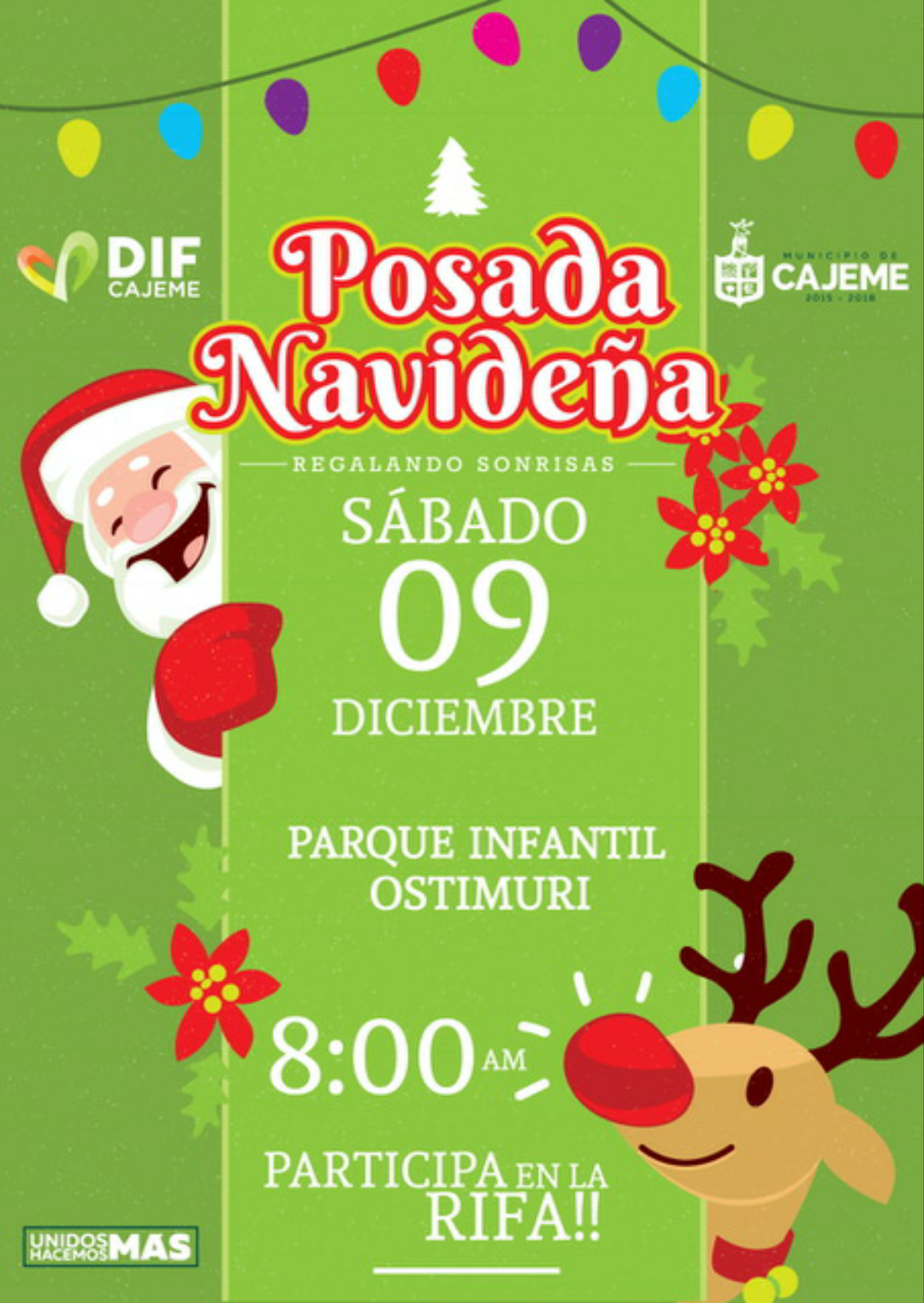 Invita DIF Cajeme a Posada del Pueblo 2017