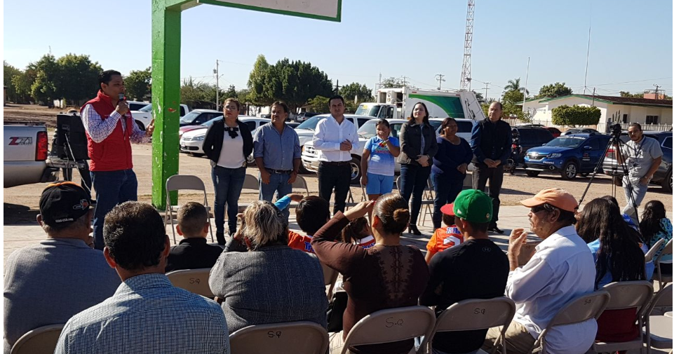 Estrenarán cancha multifuncional en la colonia Marte R. Gómez: Omar Guillén