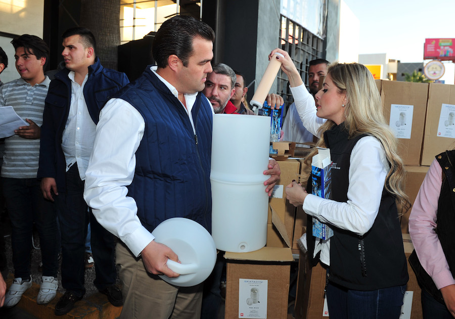 Inicia Sedesson programa Agua Limpia para familias vulnerables