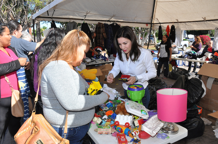 Beneficia DIF Cajeme a familias cajemenses con bazar