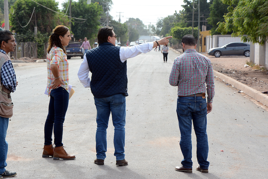 Cuenta Pueblo Yaqui con más calles pavimentadas