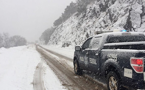 Alertan por nevadas en Sonora