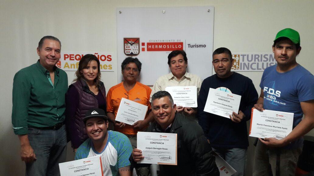Se certifican primeros 5 Guías Turísticos de Aventura en Sonora