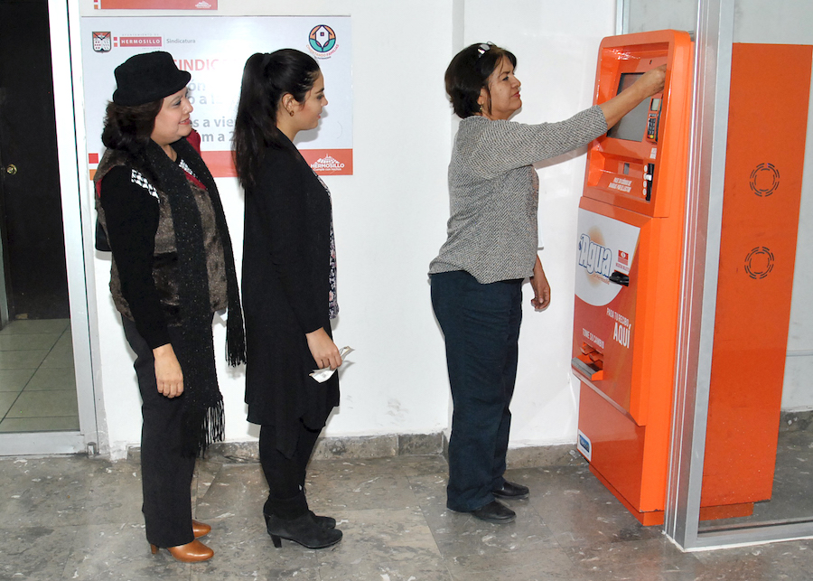 Cuentan cajeros automáticos de Aguah con nueva modalidad de pago