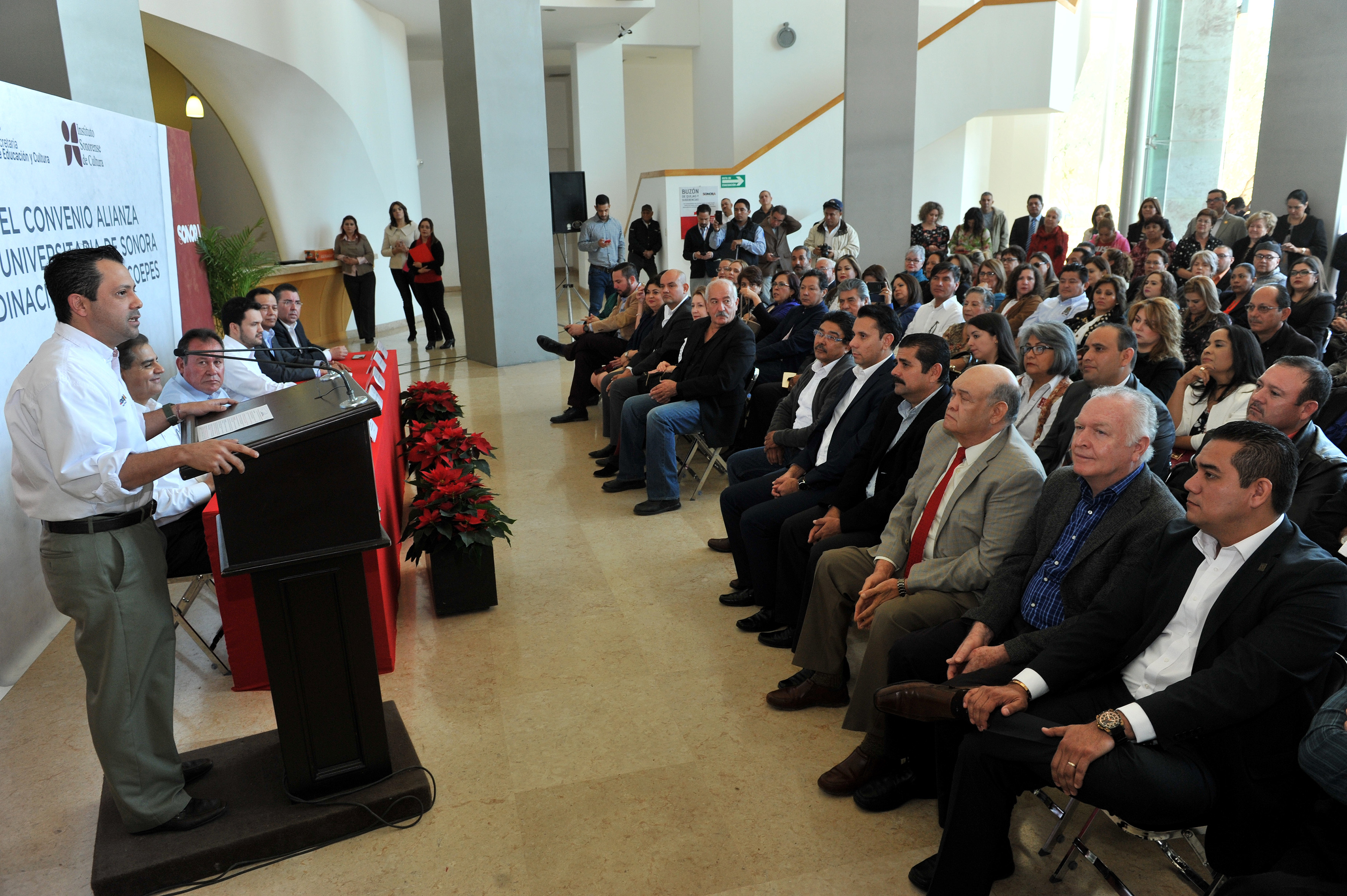 Firman autoridades educativas “Alianza Cultural Universitaria de Sonora”