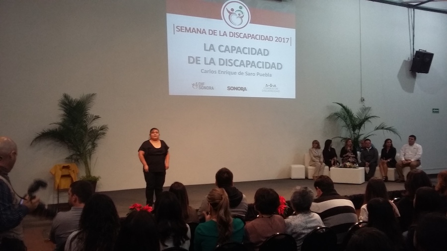 Presenta DIF-Sonora conferencia «La Capacidad de la Discapacidad»