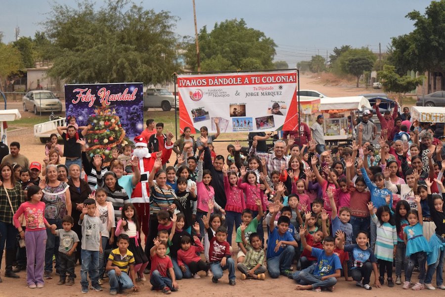 Disfrutan vecinos de la colonia Beltrones del programa «Vamos dándole a tu colonia»