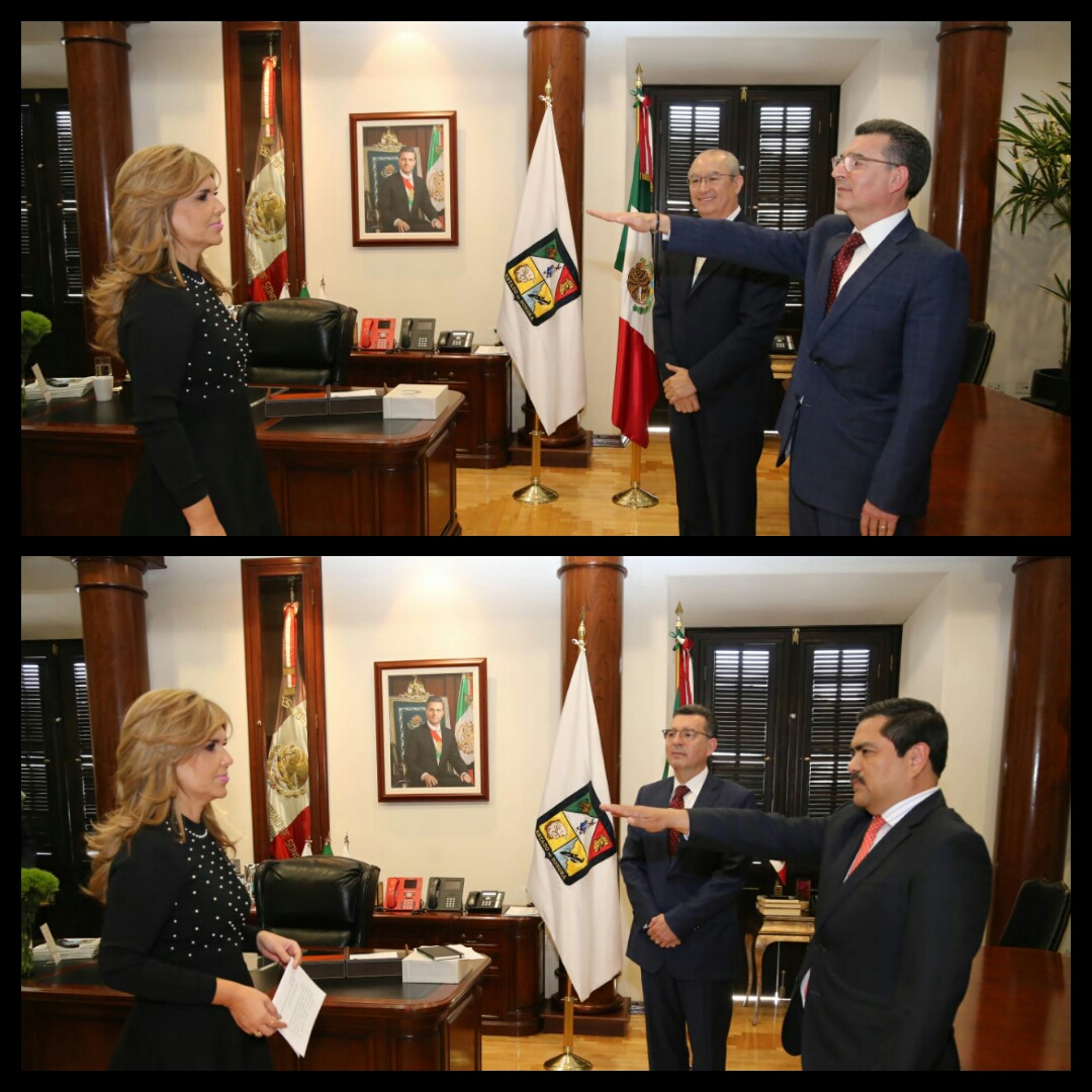 La Gobernadora Claudia Pavlovich tomó la protesta a Enrique Claussen como nuevo titular de Salud y a Pedro Ángel Contreras como Director General del ISSSTESON