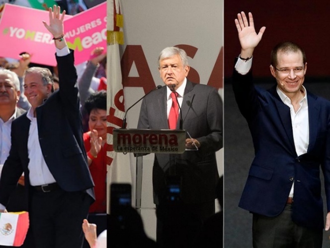 Dan miedo los candidatos a la presidencia de la República