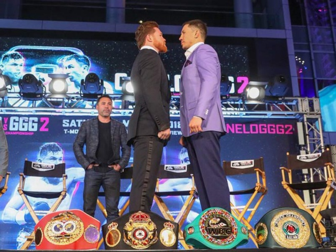 ‘Eres un mentiroso’, dice ‘Canelo’ a Golovkin