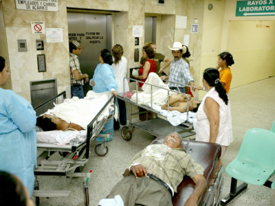 Crisis en el sistema de salud, no caben los enfermos