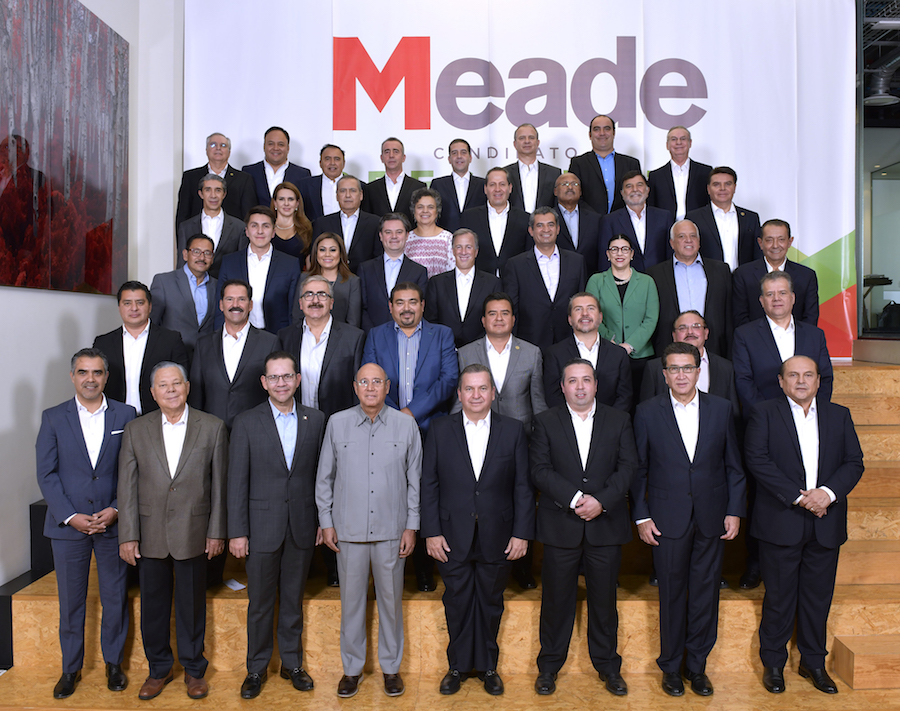 José Antonio Meade presentó a sus coordinadores estatales