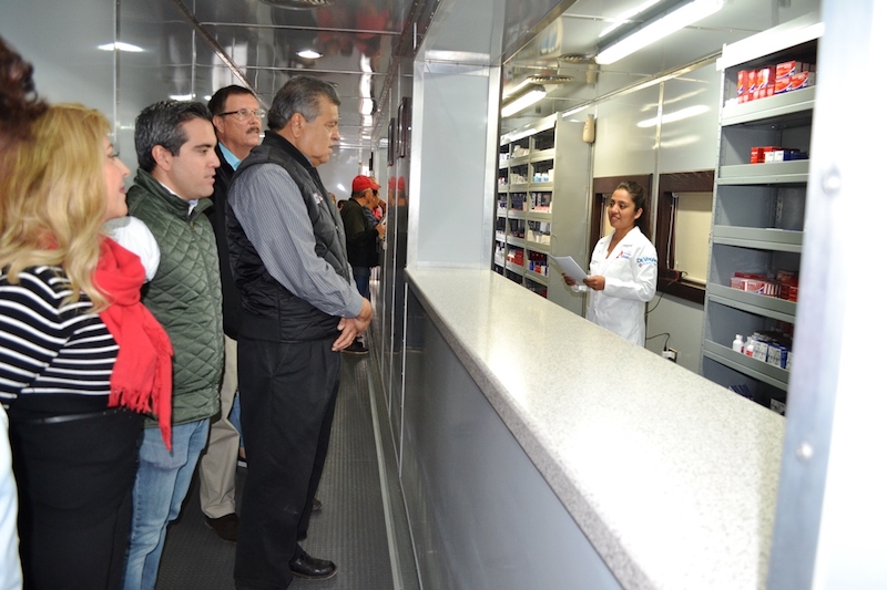 Casi 1500 personas fueron atendidas por el Tren de la Salud en Caborca