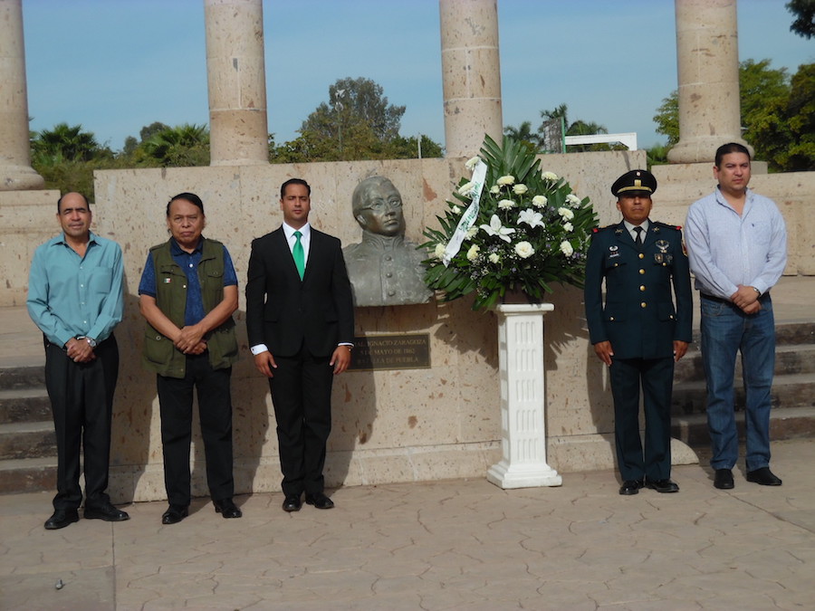 Conmemora Ayuntamiento de Cajeme 189 aniversario de natalicio de Ignacio Zaragoza