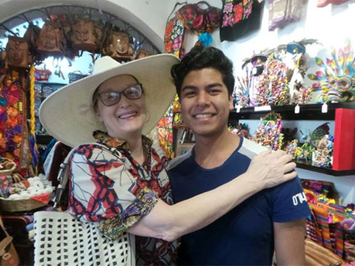 Meryl Streep vacaciona en San Miguel de Allende