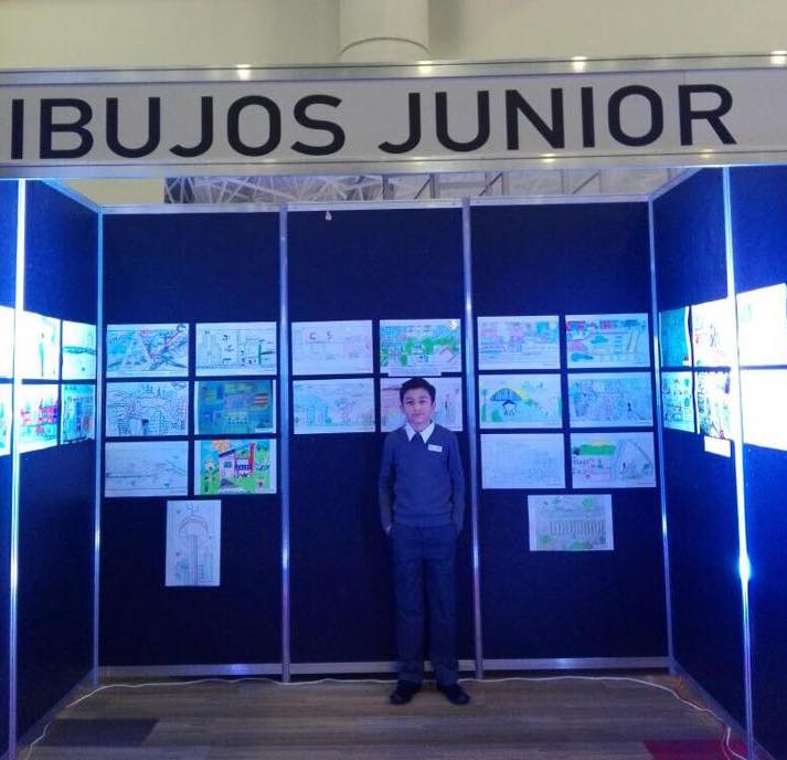 Dibuja estudiante de primaria en Sonora ciudad del futuro y gana Concurso Nacional