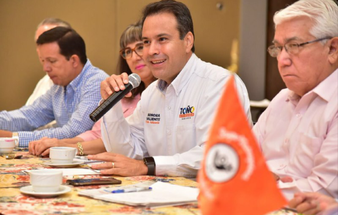 Trabajaré para cumplir con hechos a los sonorenses: Toño Astiazarán