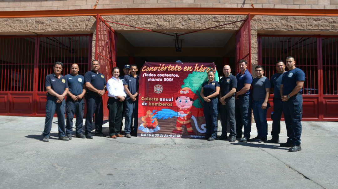 Informa Patronato de Bomberos avance en donativos