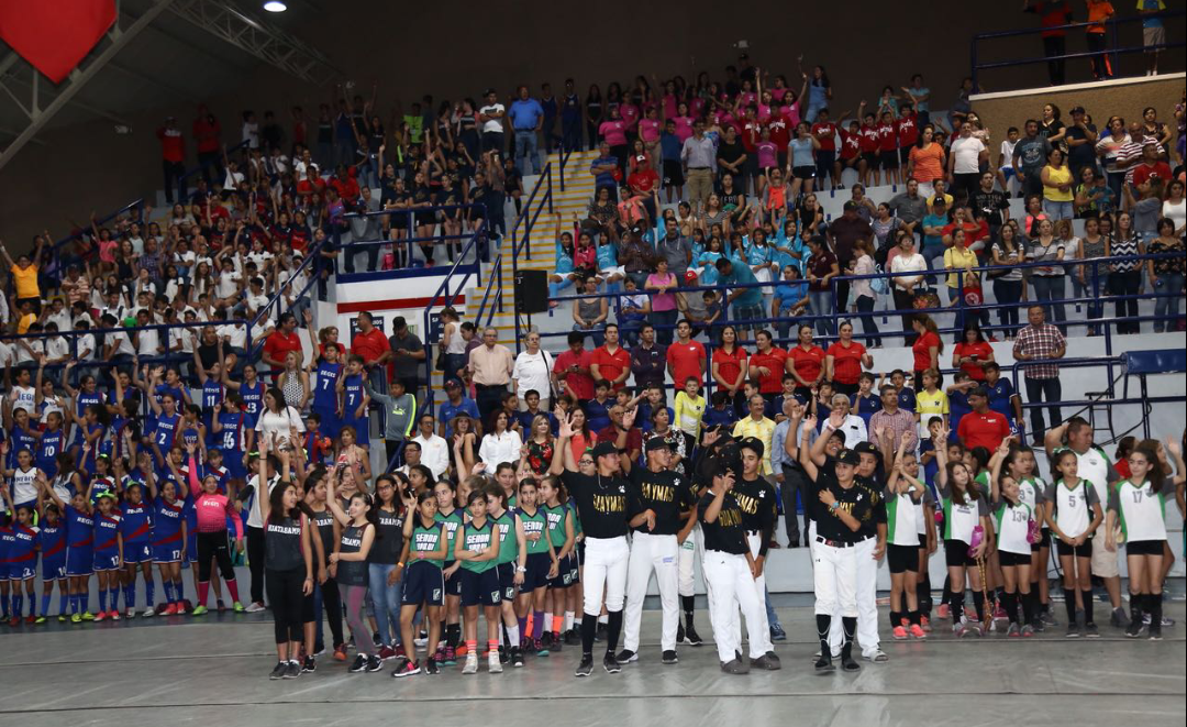 Inaugura José Víctor Guerrero Juegos Deportivos Estatales Escolares de la Educación Básica 2017-2018